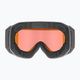 Ochelari de schi UVEX Evidnt Attract CV S2 negru mat/roșu oglindă/roșu oglindă/portocaliu/negru transparent 3