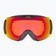 UVEX Downhill 2100 CV S2 ochelari de schi negru lucios/oglindă stacojie/colorvision portocaliu 6