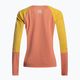 Tricou de ciclism pentru femei Maloja DiamondM LS portocaliu-galben 35196 2