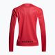 Tricou de ciclism pentru femei Maloja ElferkofelM LS roșu 35197 2