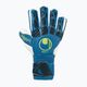 Mănuși de portar pentru copii uhlsport Hyperact Soft Flex Frame albastru și alb 101123801 4