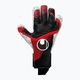 Mănuși de portar Uhlsport Powerline Supergrip+ Hn negru/roșu/alb negru/alb