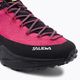 Salewa Dropline Leather cizme de drumeție pentru femei roz 00-0000061394 7