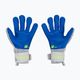 Mănuși de portar pentru copii Reusch Attrakt Freegel Silver Junior gri-albastru 5272235-6006 2