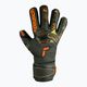 Mănuși de portar Reusch Attrakt Gold X Finger Support Junior verde-negru 5372050-5555 5