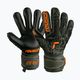 Reusch Attrakt Freegel Silver Finger Support Mănuși de portar Junior negru-verde 5372030-5555 4