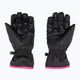 Mănuși de schi pentru copii Reusch Alan black/pink glo 2