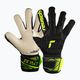 Mănuși de portar pentru copii Reusch Attrakt Freegel Gold Finger Support Junior black/safety yellow