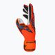 Mănuși de portar pentru copii Reusch Attrakt Solid Finger Support Junior hyper orng/elec albastru pentru copii 4