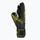 Mănuși de portar pentru copii Reusch Attrakt Infinity Finger Support black/gold/yellow/black 4