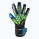 Mănuși de portar Reusch Attrakt Aqua black/fluo lime/aqua 5