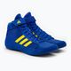 Încălțăminte de box pentru bărbați adidas Havoc albastră FV2473 4