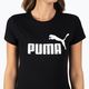 Tricou de antrenament pentru femei PUMA ESS Logo Tee negru 586774_01 4