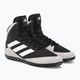 adidas Mat Wizard 5 pantofi de box negru și alb FZ5381 4