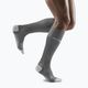 Șosete compresive de alergat pentru bărbați CEP Ultralight grey/light grey 4