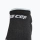Șosete compresive de alergat pentru bărbați CEP Ultralight No Show black/light grey 3