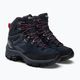 Jack Wolfskin cizme de trekking pentru femei Rebellion Guide Texapore Mid negru-albastru 4053801 4