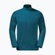 Jack Wolfskin bluză bărbătească Fleece Sweatshirt Taunus HZ albastru 1709522_4133_002 4