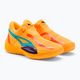 Pantofi de baschet pentru bărbați Puma Rise Nitro portocaliu 5
