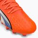 PUMA Ultra Pro FG/AG Jr ghete de fotbal pentru copii ultra portocaliu/puma alb/albastru strălucitor 7