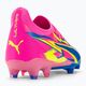 Cizme de fotbal pentru bărbați PUMA Ultra Ultimate Energy FG/AG roz luminos/albastru ultra/galben alertă 9