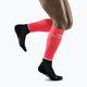 Șosete compresive de alergat pentru bărbați CEP Tall 4.0 pink/black 4