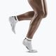 Șosete compresive de alergat pentru bărbați CEP 4.0 Low Cut white 5