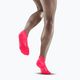 Șosete compresive de alergat pentru femei CEP 4.0 No Show pink 6