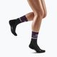 Șosete compresive de alergat pentru femei CEP 4.0 Mid Cut violet/black 5