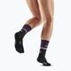 Șosete compresive de alergat pentru femei CEP 4.0 Mid Cut violet/black 6