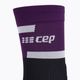 Șosete compresive de alergat pentru femei CEP 4.0 Mid Cut violet/black 4