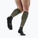 Șosete compresive de alergat pentru bărbați CEP Tall 4.0 olive/black 6