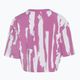 Tricou pentru femei adidas Thebe Magugu Allover Print Crop Tee semi pulse lilac/white 2