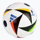 adidas Fussballiebe Trainig Euro 2024 fotbal alb/negru/albastru strălucitor mărimea 4 2