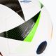 adidas Fussballiebe Trainig Euro 2024 fotbal alb/negru/albastru strălucitor mărimea 5 3
