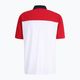 Tricou polo pentru bărbați FILA Lianshan Blocked bright white-true red 6