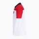 Tricou polo pentru bărbați FILA Lianshan Blocked bright white-true red 7