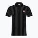 Tricou polo pentru bărbați FILA Luckenwalde black/bright white striped 5