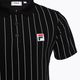 Tricou polo pentru bărbați FILA Luckenwalde black/bright white striped 7