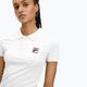 Tricou polo pentru femei FILA Leuben bright white 4