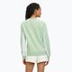 Bluză pentru femei FILA Lishui smoke green/bright white 3