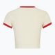 FILA femei T-shirt Luverne Tight Ringer antic alb 2