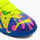 PUMA Future Match Energy TT + Mid Jr ghete de fotbal pentru copii ultra albastru/alert galben/roz luminos 7