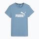 Tricou pentru femei PUMA ESS Logo Tee zen blue