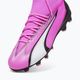 Încălțăminte de fotbal pentru copii PUMA Ultra Pro FG/AG Jr poison pink/puma white/puma black 12