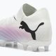 Încălțăminte de fotbal pentru copii PUMA Future 7 Pro FG/AG Jr puma white/puma black/poison pink 13