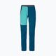 Pantaloni softshell pentru femei Ortovox Berrino albastru 6027400034