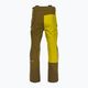 Pantaloni de schi pentru bărbați Ortovox 3L Ortler verde 7071800006 2