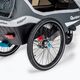 Qeridoo Kidgoo1 Sport remorcă pentru biciclete cu un singur scaun gri Q8S-20-G 5