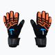 T1TAN Shocking Beast mănuși de portar pentru copii negru și portocaliu 202105-04